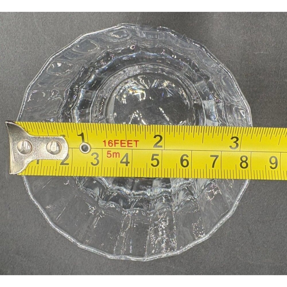 Set 4 Luigi Bormioli Whiskey Rocks Cocktail Glasses Clear Italy Mark Etched - Picture 5 of 6